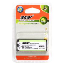 Multiple Power Rechargeable 2.4 Volt MP-105 Blister Pack (1 cell) 850mAh... - $10.37