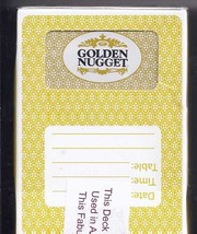 Golden Nugget Hotel Las Vegas Playing Cards, Used &amp; Sealed - £3.95 GBP