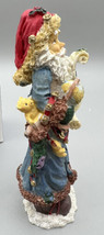 Figurine Santa Claus Dolgen Corp. Old Vintage Kris Kringle Toys List 4.5 inches - £8.28 GBP