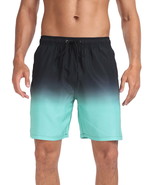 Mens Swim Trunks with Compression Liner Quick Dry Sports Beach Shorts  - $28.94