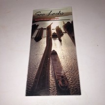 Soo Locks Sault Ste. Marie, Michigan Vintage 1990’s Pamphlet - $107.30 MXN