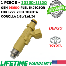 OEM x1 DENSO Fuel Injector for 1995-2004 Toyota Corolla 1.6/1.8L #23250-11130 - £37.58 GBP