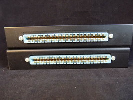 Viking 22 Gold Plated Pin Female Slot Card Connector Set Of 2 W Mounting Bracket - $13.85