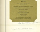 1955 Grand Banquet Menu Western National Restaurant Show San Francisco  - $74.17