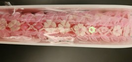 Simplicity - Pink Floral Trim - 1&quot; X 6 Yards - New - 186 0500-681R - Cut... - $19.99