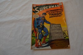 DC National Comics Superman No 215 April 1969 Superman&#39;s Tragic Marriage! - £12.33 GBP