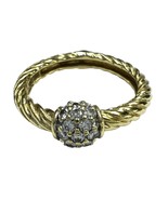 David yurman Women&#39;s Fashion Ring 18kt Yellow Gold 428106 - $799.00