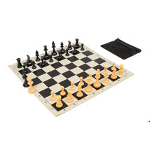 Quality Club Chess Set Combo - Black - £25.08 GBP