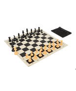 Quality Club Chess Set Combo - Black - £24.73 GBP