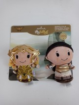 New Hallmark Itty Bittys Wonder Woman Hippolyta &amp; Princess Diana of Themyscira - £15.15 GBP