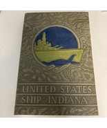 WW2 USN US Navy USS Indiana Battleship 1943 Calendar Date Note Book Neve... - $3,391.88 MXN