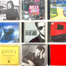 Billy Joel 9 CD Lot Hits Interview Live Bridge Cold Harbor River Joo 1971-2001 - £57.96 GBP