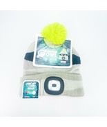 Night Owl by Night Scope Kids Rechargeable LED Knit Pom Beanie Hat Mummy... - £11.40 GBP