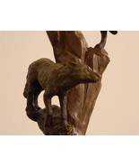 Starlite Creations Primal Visions Moonlight Wolves Ltd Ed Sculpture Reti... - £47.03 GBP