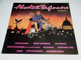 Absolute Beginners Promo Cardboard Album Flat Poster 1986 Double Sided Bowie - $24.99