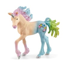 Schleich bayala, Unicorn Toys for Girls and Boys, Marshmallow Unicorn Foal with  - £15.92 GBP