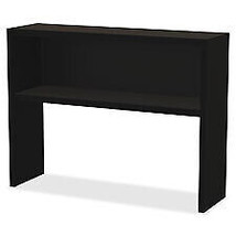 Lorell LLR79175 Commercial Desk Series Black Stack-on Hutch, 60 in. - $203.34