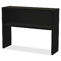 Lorell LLR79175 Commercial Desk Series Black Stack-on Hutch, 60 in. - £152.07 GBP