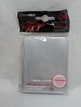 Pack Of (50) Ultra Pro Solid Clear Standard Size Trading Card Sleeves - £5.53 GBP