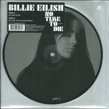 Billie Eilish - No Time To Die 2020 Uk Smoke 7” Vinyl Pic Disc James Bond Theme - $65.85