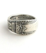 Spoon Ring First Love 1937 Handmade Silverware Jewelry 1847 Rogers Bros Size 8 - £14.10 GBP