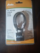 Fsdc CL1010XXX 15&quot; Keyed Cable Gun Lock-Brand New-SHIPS N 24 HOURS - $17.70