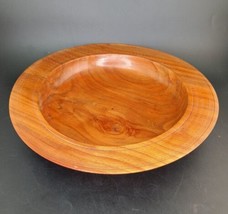 Vintage Hand Crafted Turned Wood Bowl by Bill Clifton c.2009, 13.25&quot; Dia. - £15.57 GBP