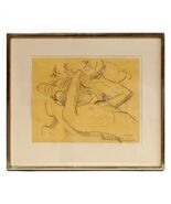 Die Schlafende Di Erich Heckel Schizzo A Matita Su Pergamena 24&quot; X 21&quot; F... - $70,916.72 CAD