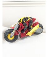 Vintage Kenner Ricochet stunt cycle motorcyle RC CAR XRC red yellow FOR ... - $44.00