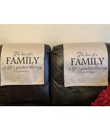 Set of Headrest covers for furniture slipcover furniture protectors sofa... - $49.95