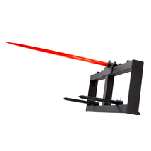 VEVOR 49.21" Hay Spear, Bale Spears 1600lbs Load Capacity 2pcs Stabilize... - $244.99