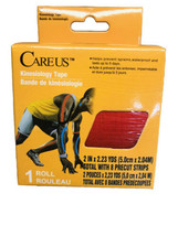 Careus Kinesiology Tape  1 Ct 2&quot;x 2.23 YDS-Red - £10.76 GBP