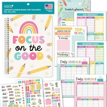 Doodle Pencils Undated Teacher Planner | 2025-2026 | Teaching Supplies - $34.21 CAD