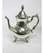 STUNNING W&amp;S BLACKINTON SILVERPLATE COFFEE POT 11&quot; Tall FILIGREE SCROLL ... - £15.63 GBP