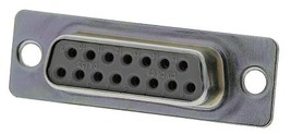 5 Pieces Connector D-Sub Soldier IN 15 Way, Straight, Mounting IN Panel - $5.73