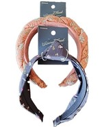 Two (2) UNIVERSAL THREAD ~ Headbands ~ 1-Knotted ~ 1-Braided ~ Flowered ... - $35.08 CAD