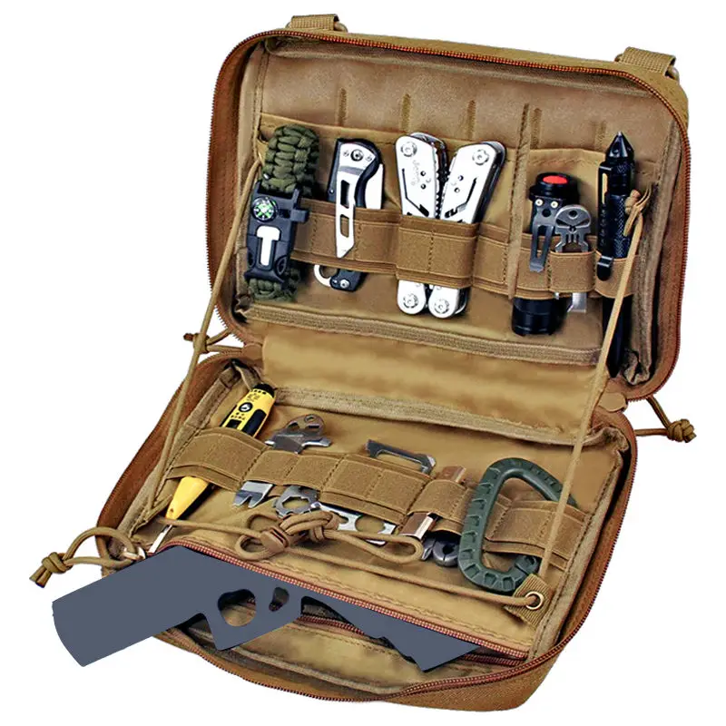 Molle Military Pouch Bag Medical EMT Tactical Outdoor Emergency Pack Camping - £18.62 GBP+
