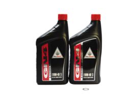 1986-1987 Honda ATC 200 ATC200XA OEM Complete Pro Honda Oil Change Kit H14 - £24.28 GBP