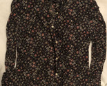 Vintage Laura Mae Women’s Top Shirt Flowery 20 Sh4 - $14.84