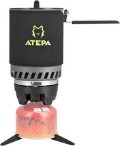 Atepa 0.9L/1.8L Lightweight Camping Stove Portable Backpacking Stove For... - £66.37 GBP