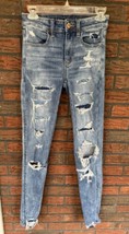 American Eagle Outfitters High Rise Jegging Sz 2 X Long Next Level Stret... - $17.10