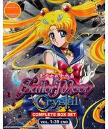 Sailor Moon Crystal Pretty Guardian Season 1-3 Complete Set English Dubbed DVD - $56.42