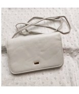 Buxton White Leather 3 in 1 ( Crossbody, Clutch, Wallet) Handbag - $9.85