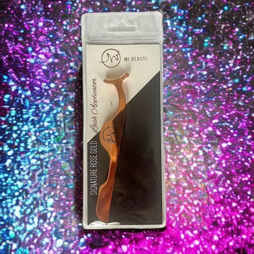 MI BEAUTI SIGNATURE ROSE GOLD Lash Applicator New In Package - $7.43