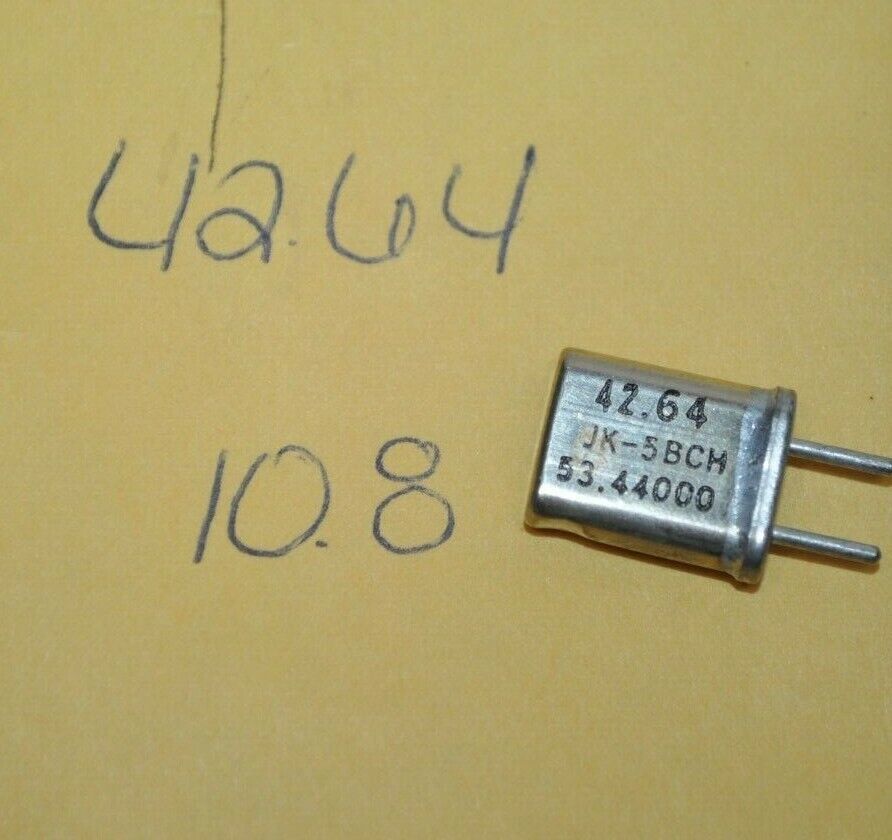 Vintage Scanner Radio Crystal - 42.64 MHz / 10.8 iF / HC-25/U - $9.89