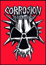 CORROSION OF CONFORMITY Eye for an Eye RED FLAG CLOTH POSTER BANNER CD D... - $20.00
