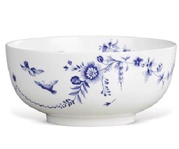 Wedgwood Harmony 8&quot;W All-Purpose Bowl Serves Fruit/Salad Blue Floral England New - £58.26 GBP