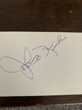 Johnny Kucks, N Y Yankees/K C Athletics, signed autographed Index Card - £3.94 GBP
