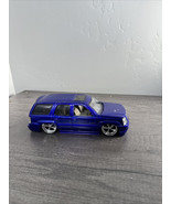2002 Cadillac Escalade Dub City by Jada 1/24 Scale Diecast Blue SUV Mode... - $329.73 MXN