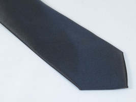 Men's Satin Silky Tie Hankie Set J.Valintin Private Collection R67 Dark Gray image 3